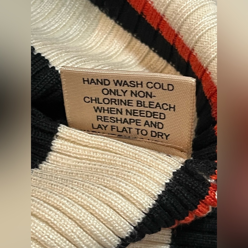 Philosophy Republic Clothing Multicolor Striped Knit Sweater Women’s Medium NWT - Picture 11 of 14